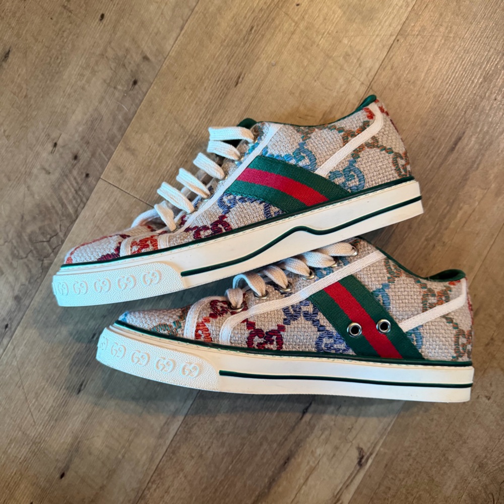 Gucci 1977 Tennis Sneakers | Multicolor - Picture 4 of 11